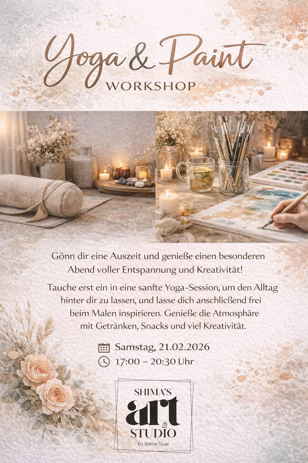 Yoga & Paint Workshop