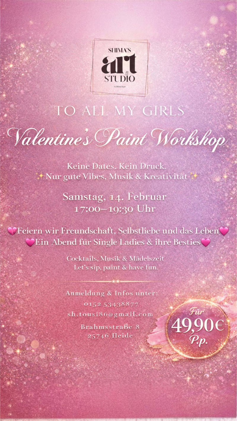 Valentine’s Paint Workshop